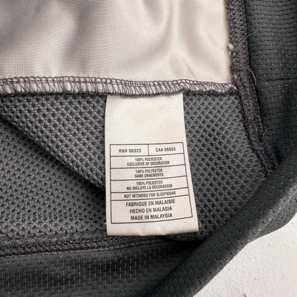 Nike Performance Youth Gray Hoodie XL 18-20 Orange White Accents Retro Swoosh a - Picture 6 of 10